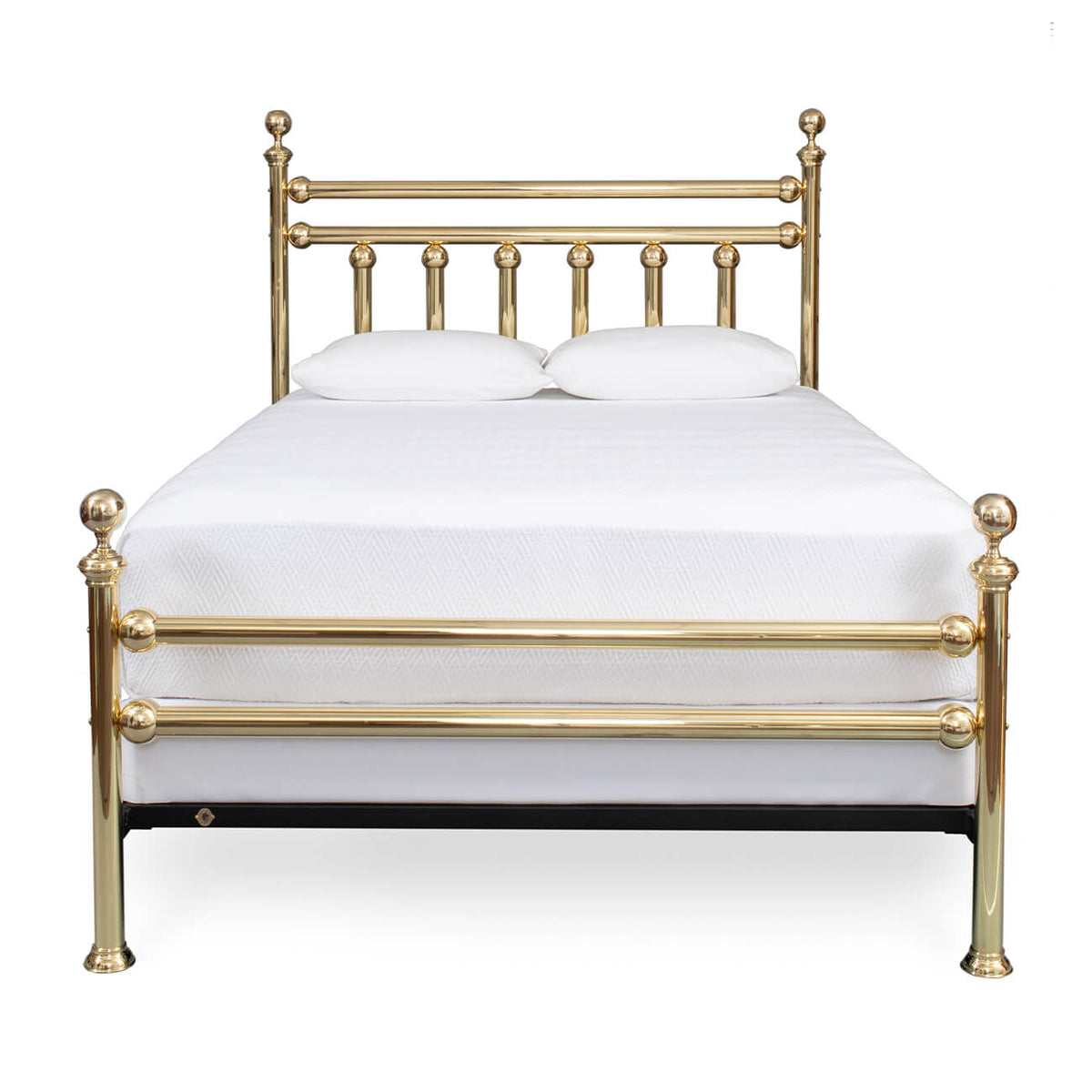 Halcyon Brass Bed – Brass Beds of Virginia