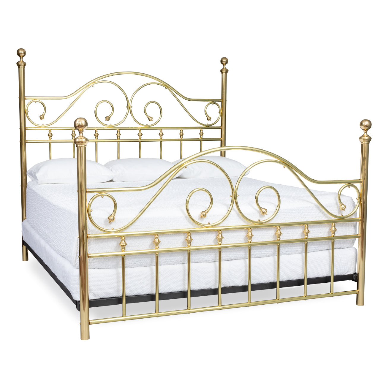 Centennial Brass Bed – Brass Beds of Virginia