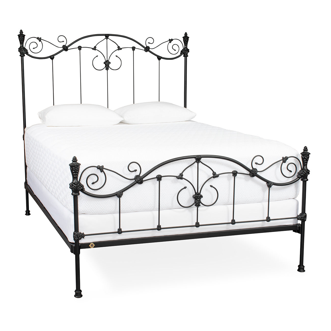 Estate Iron Bed | Brass Beds of Virginia | Antique Furniture