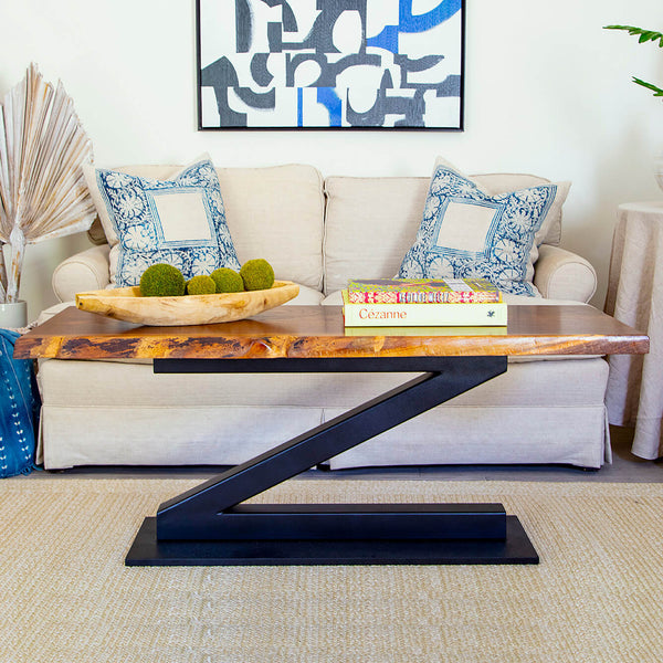 Wood Z Coffee Table